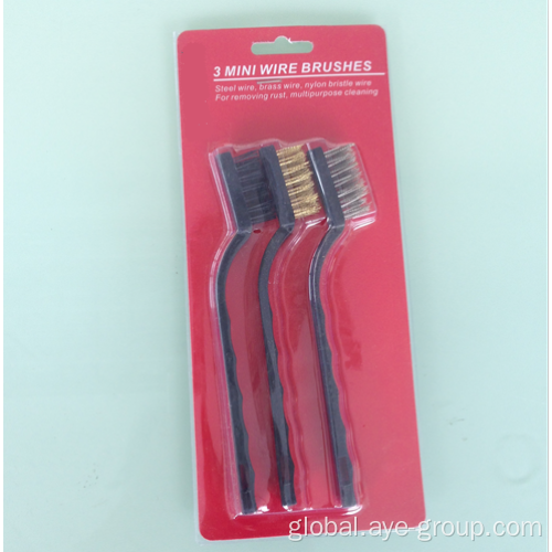  cleaning tool 7 Inch Wire Brush Set Cleaning Metal Brush Factory